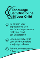 Encourage Self-Discipline Bookmark