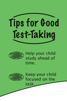 Tips for Test-Taking Bookmark