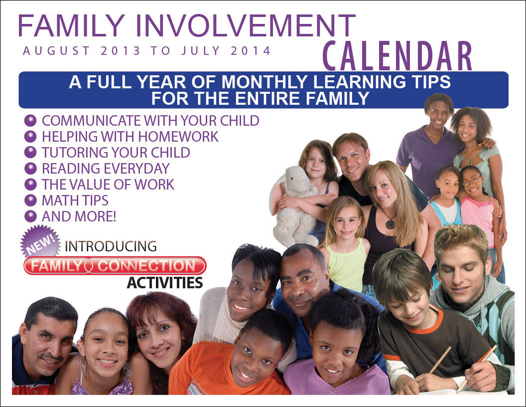 Family Involvement Calendar Cover