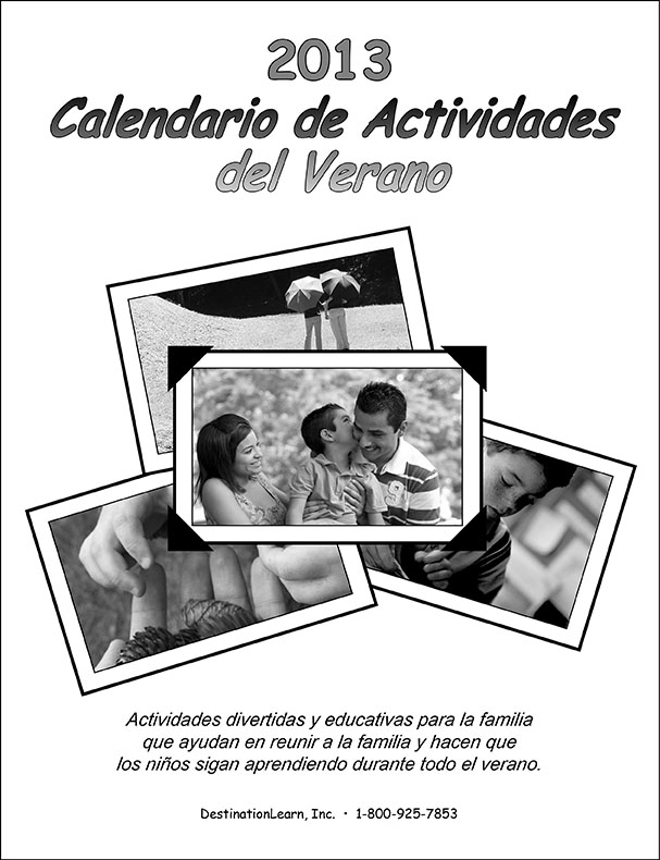 13-14 Summer Activities Calendar Spanish